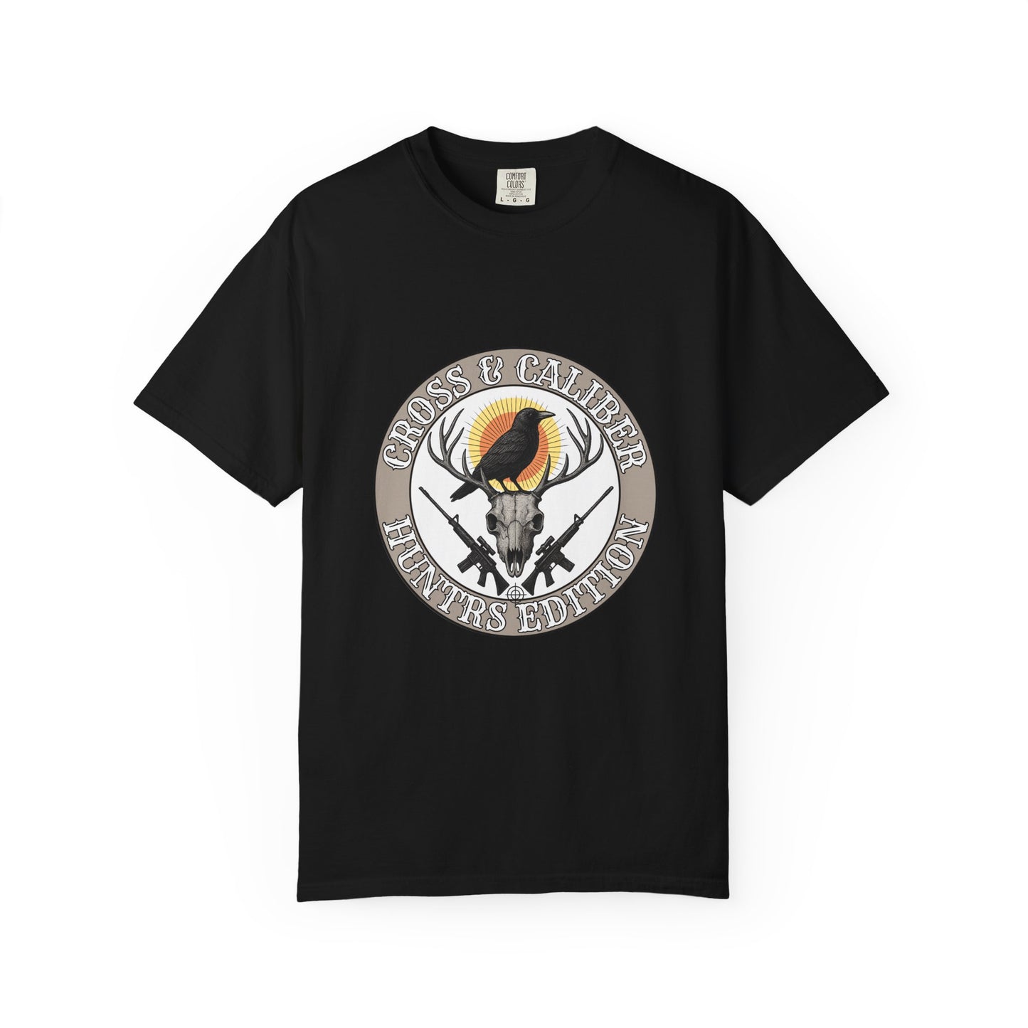 Hunter's Edition T-Shirt with Cross & Caliber Design, Perfect for Outdoor Enthusiasts, Gift for Hunters, Casual Wear, Unisex Apparel, [...]