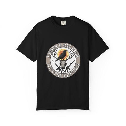 Hunter's Edition T-Shirt with Cross & Caliber Design, Perfect for Outdoor Enthusiasts, Gift for Hunters, Casual Wear, Unisex Apparel, [...]