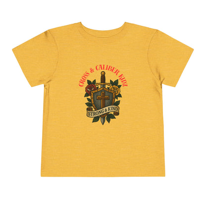 Cross & Caliber Kidz Toddler Tee - Strong & Kind Design