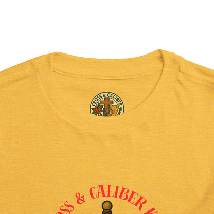Cross & Caliber Kidz Toddler Tee - Strong & Kind Design