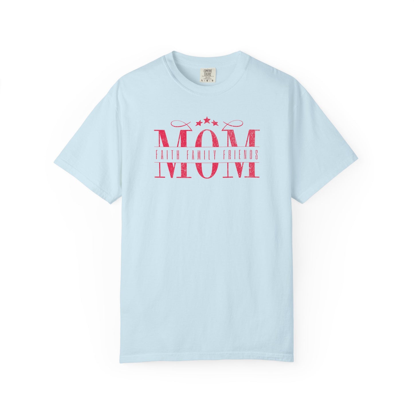 Mom Life Garment-Dyed T-shirt - Perfect for Mother's Day, Birthday Gifts, Casual Outings, Mom Apparel, Family Gatherings