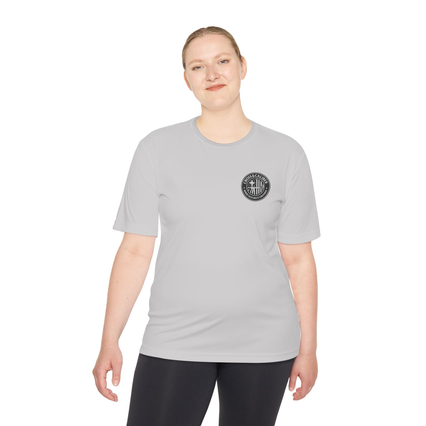 Unisex Moisture Wicking Tee -Carpenter’s Union "Jesus Was a Carpenter" Graphic Tee for Comfort and Style