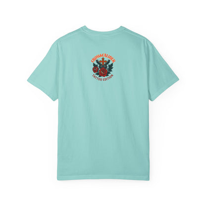 Nautical Tattoo T-Shirt - Cross & Caliber Design