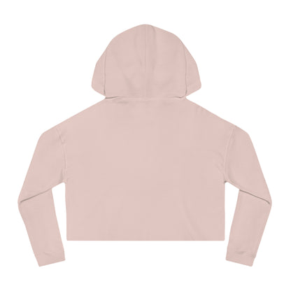 Stylish Women’s Cropped Hooded Sweatshirt with Colorful Tattoo Design - Perfect for Casual Wear & Gifts