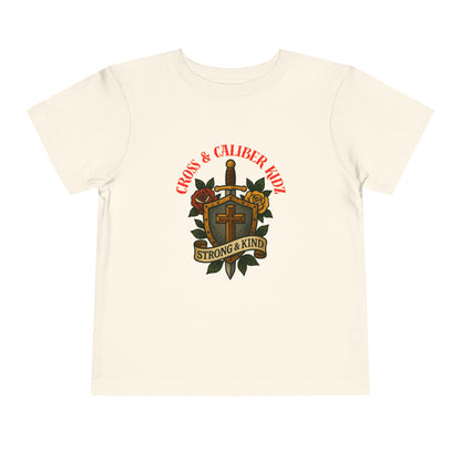Cross & Caliber Kidz Toddler Tee - Strong & Kind Design