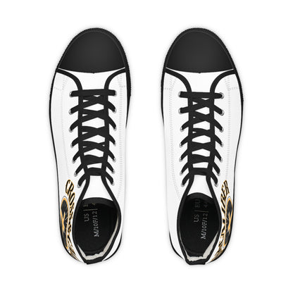 Stylish High Top Sneakers for Everyday Wear - Casual Fashion with Unique Design