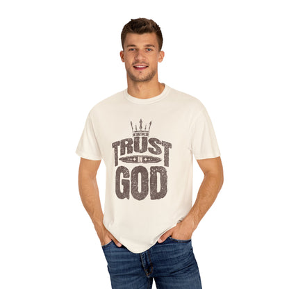 Trust in God Unisex T-Shirt, Inspirational Tee for Faith, Spiritual Gifts, Casual Wear, Christian Apparel, Motivational Shirts