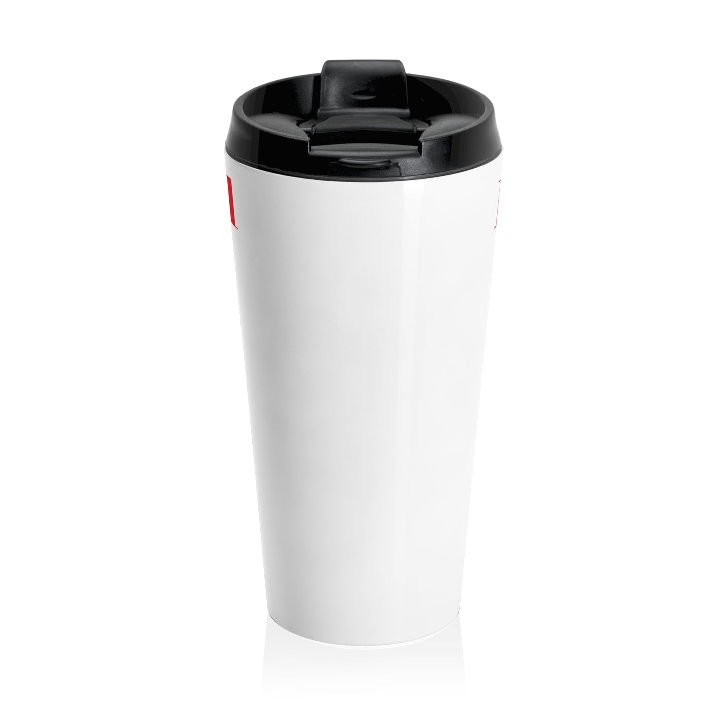 Stainless Steel Travel Mug - Cross & Caliber Design for Adventurers