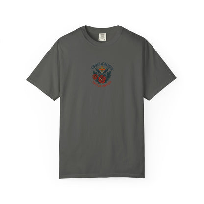 Cross & Caliber Tattoo Edition Unisex T-Shirt - Vintage Style Graphic Tee