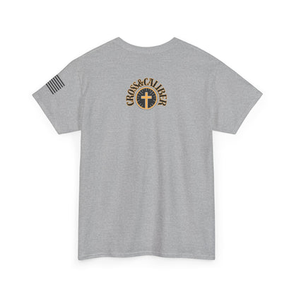 Freedom in Christ Unisex Heavy Cotton Tee - Faith-Based Graphic T-Shirt