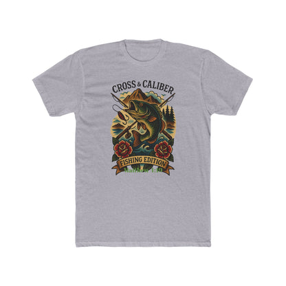 Fishing Edition Graphic Tee, Outdoor Shirt for Fishermen, Gift for Fishing Lovers, Casual Wear for Anglers, Cool Fishing Apparel