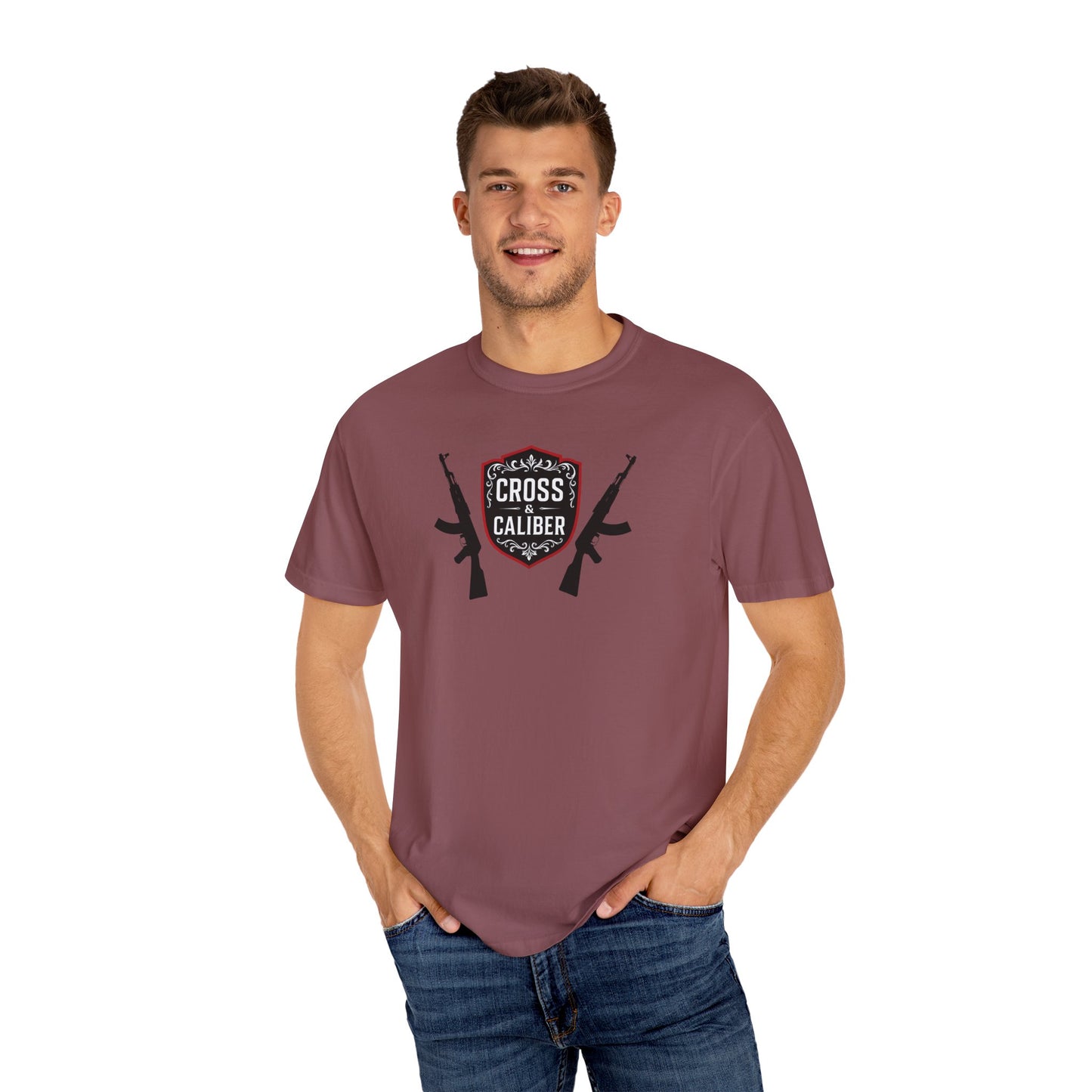 Unisex Graphic T-Shirt | Cross & Caliber | Humiliate Hell | Casual Wear, Gift for Gun Enthusiasts, Everyday Style, Statement Tee, [...]