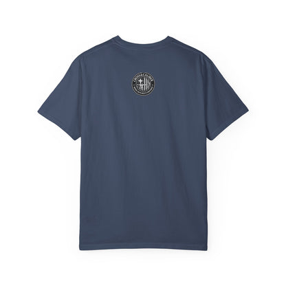 Cross & Guns Graphic Tee, Unisex Fashion Shirt, Casual Wear, Gift for Veterans, Independence Day Apparel, Statement T-shirt