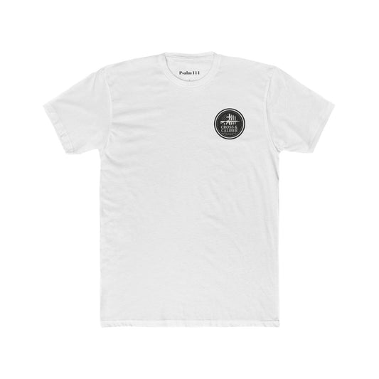 Faith Meets Firepower Tee - Unisex Cotton Crew
