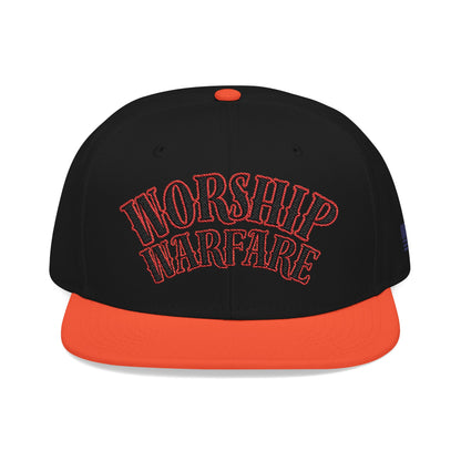 Worship Warfare Snapback Cap - Embroidered Hat for Faith & Style