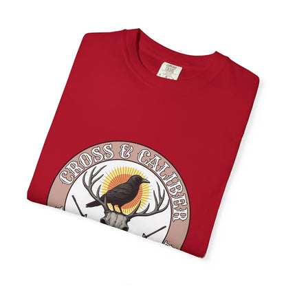 Hunter's Edition T-Shirt with Cross & Caliber Design, Perfect for Outdoor Enthusiasts, Gift for Hunters, Casual Wear, Unisex Apparel, [...]