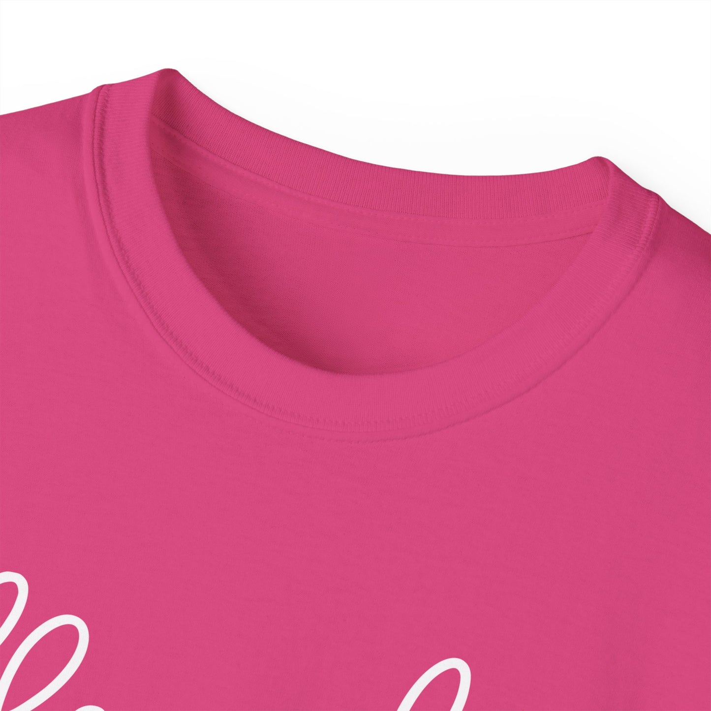 Blessed Floral Tee – "Blessed" Psalm 1:1 Scripture Shirt