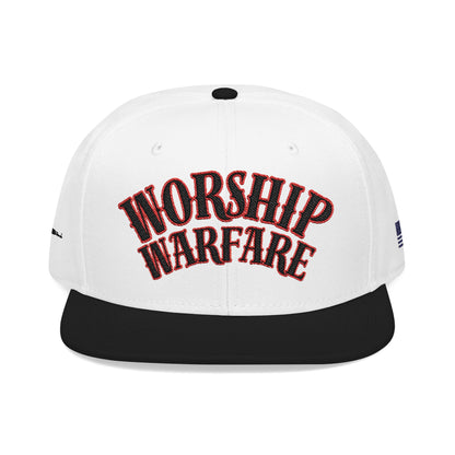 Worship Warfare Snapback Cap - Embroidered Hat for Faith & Style