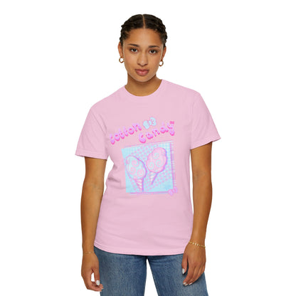 Cotton Candy Dream T-Shirt - Pastel Aesthetic Tee Perfect for Summer Festivals, Birthdays, Casual Wear, Gifts, and Fun Days