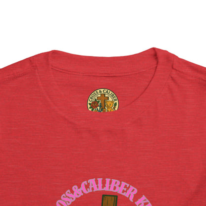 Toddler Short Sleeve Tee - Bold as a Lioness Design