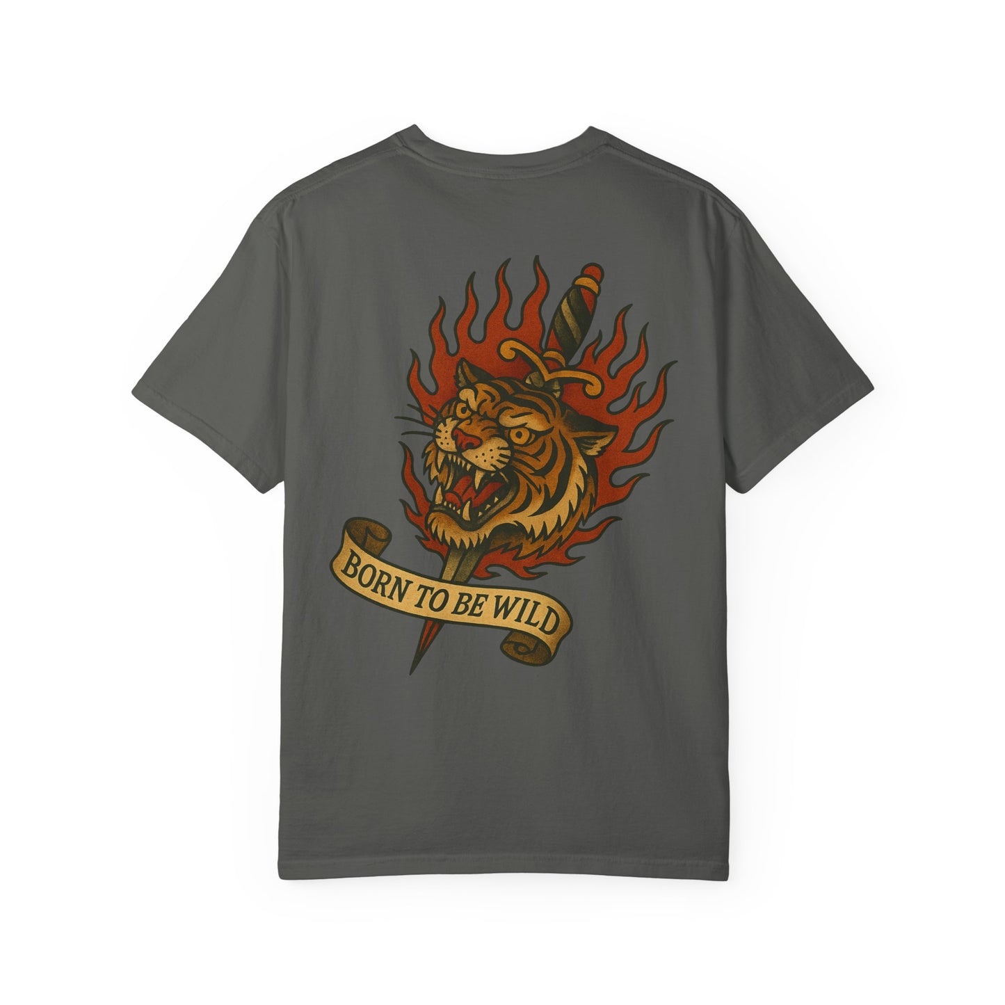 Born to Be Wild Graphic T-Shirt - Unisex Garment-Dyed Tee