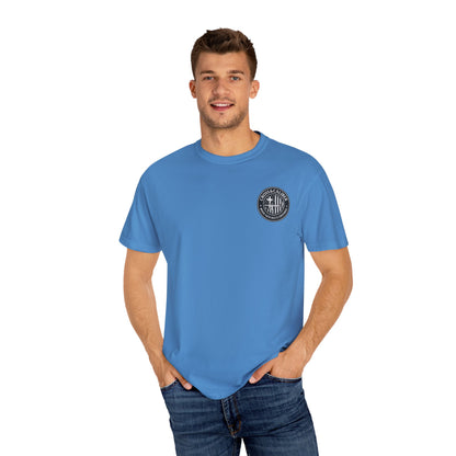 Faith-Focused Unisex Garment-Dyed T-shirt - Cross & Caliber Design