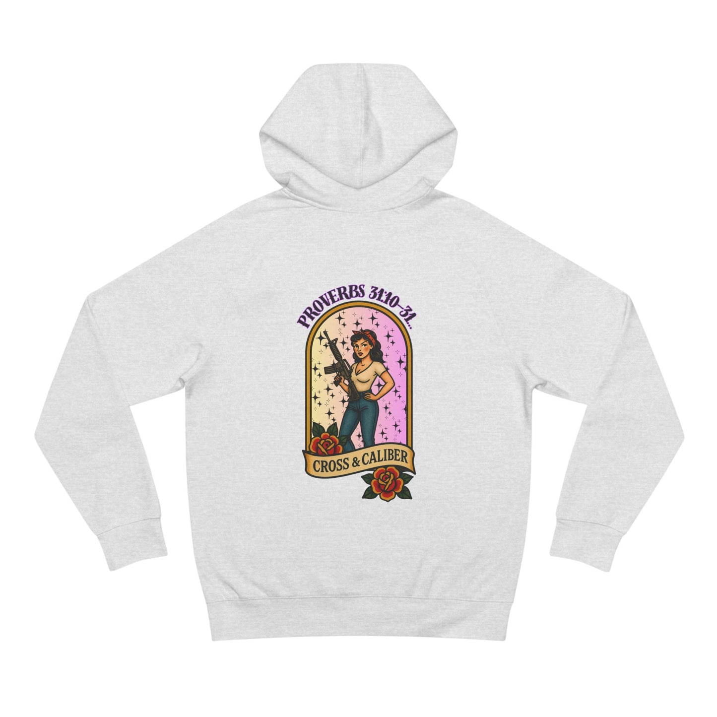 Unisex Supply Hoodie - Inspirational Proverbs 31:24 Design
