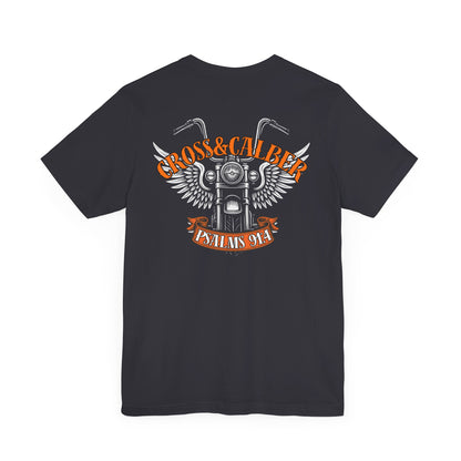Inspirational Psalms 91:4 Unisex Jersey Tee