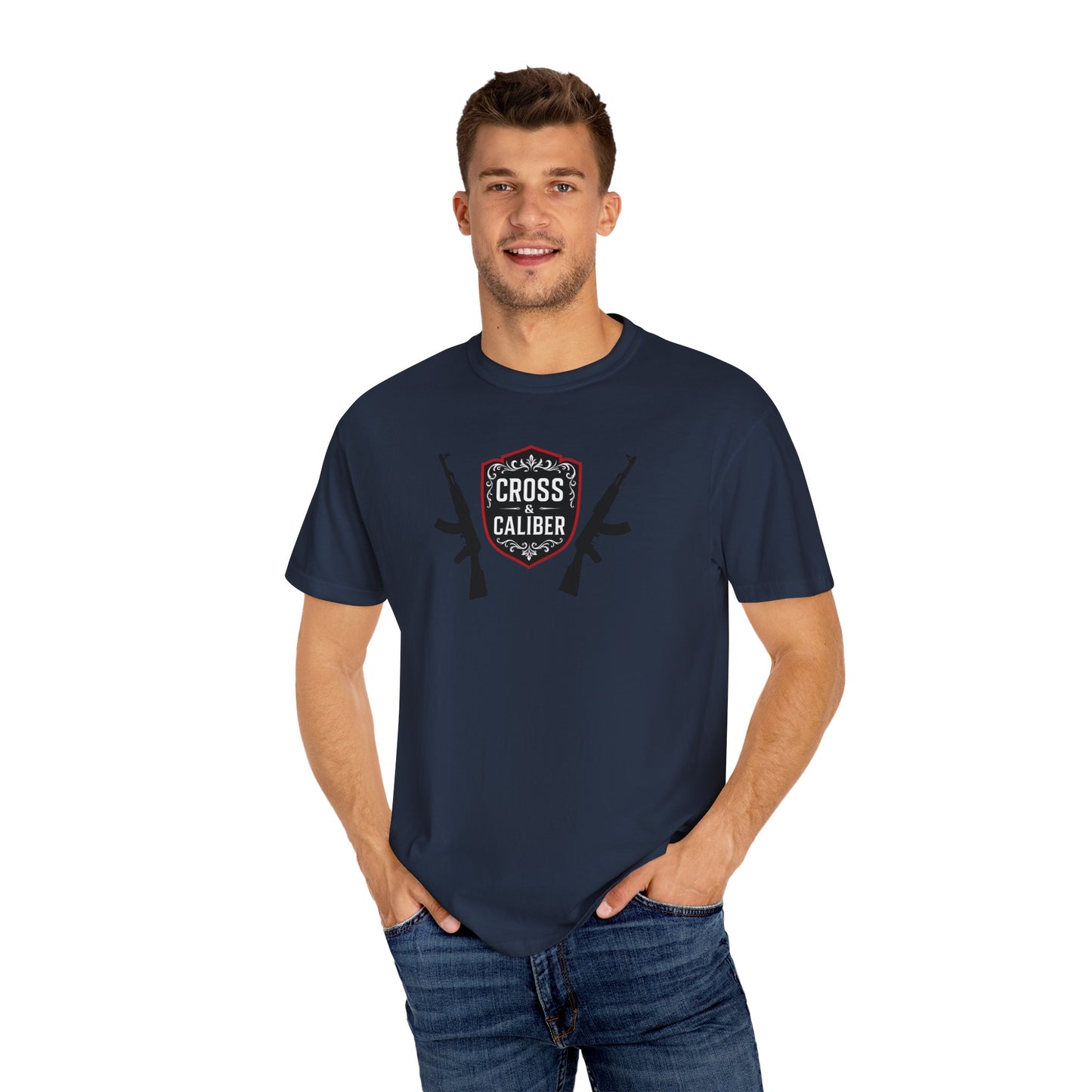 Unisex Graphic T-Shirt | Cross & Caliber | Humiliate Hell | Casual Wear, Gift for Gun Enthusiasts, Everyday Style, Statement Tee, [...]