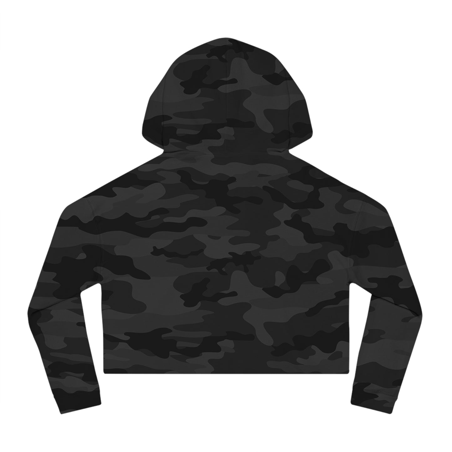Stylish Women’s Cropped Hooded Sweatshirt with Colorful Tattoo Design - Perfect for Casual Wear & Gifts