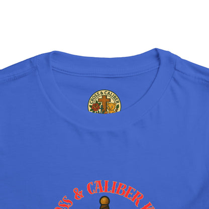 Cross & Caliber Kidz Toddler Tee - Strong & Kind Design