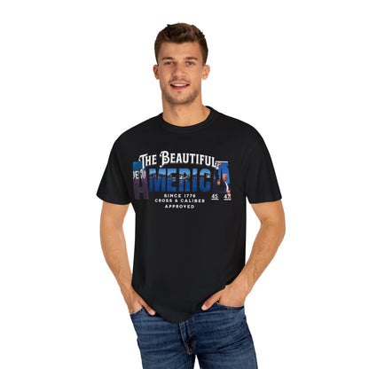 Celebrate America T-Shirt, Unisex Casual Tee, Patriotic Gift, July 4th Apparel, Travel in Style, Comfortable Everyday Wear