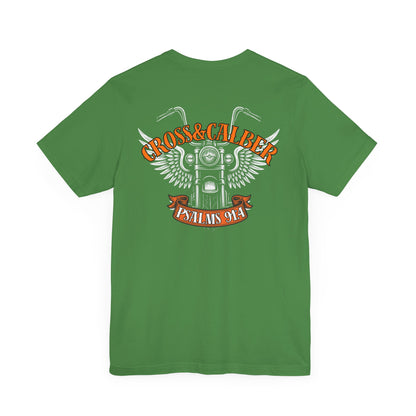 Inspirational Psalms 91:4 Unisex Jersey Tee