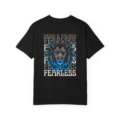 Fearless Lion Graphic Unisex T-Shirt, Casual Trendy Wear, Gifts for Animal Lovers, Motivational Apparel, Birthday & Everyday Style