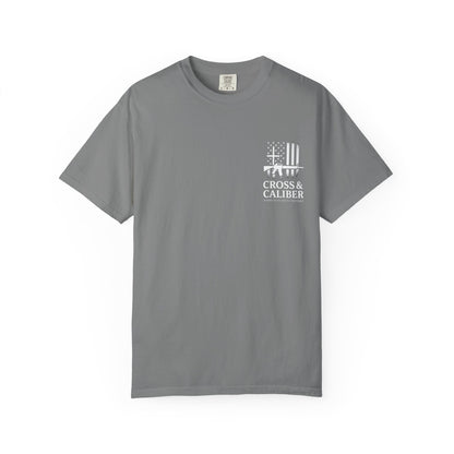 Unisex Garment-Dyed T-Shirt with Artisan Graphic - Casual & Comfy Style