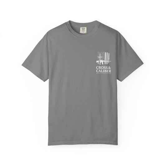 Unisex Garment-Dyed T-Shirt with Artisan Graphic - Casual & Comfy Style