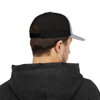 Embroidered Snapback Trucker Cap - Cool Casual Style for Outdoors