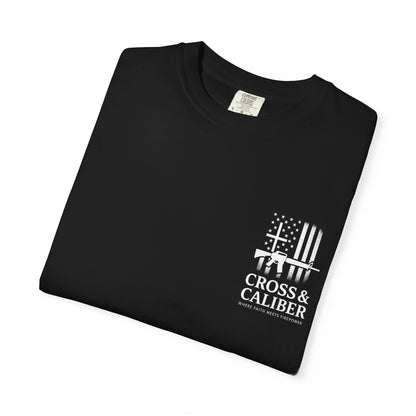 Unisex Garment-Dyed T-Shirt with Artisan Graphic - Casual & Comfy Style