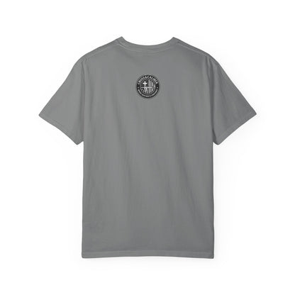 Cross & Guns Graphic Tee, Unisex Fashion Shirt, Casual Wear, Gift for Veterans, Independence Day Apparel, Statement T-shirt