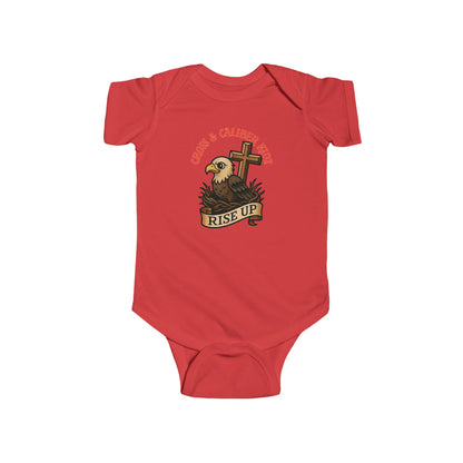 Rise Up Baby Bodysuit, Cute Infant Outfit, Baby Shower Gift, Trendy Baby Clothing, Family Celebration Apparel, Unique Newborn Gift