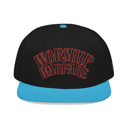 Worship Warfare Snapback Cap - Embroidered Hat for Faith & Style