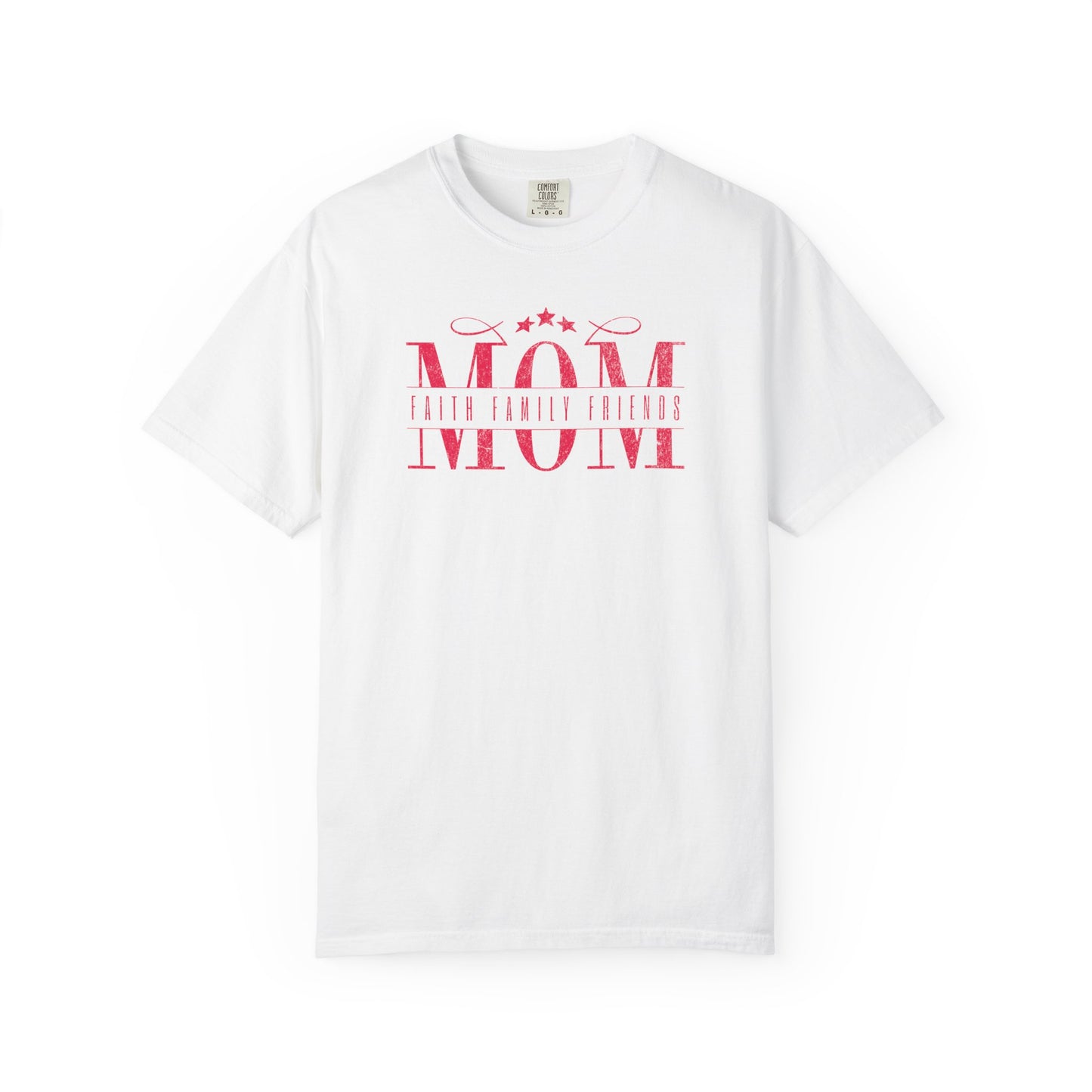 Mom Life Garment-Dyed T-shirt - Perfect for Mother's Day, Birthday Gifts, Casual Outings, Mom Apparel, Family Gatherings