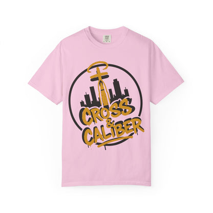Urban Graphic T-Shirt - Cross & Caliber Streetwear Style, Casual Wear, Cool Gift for Men and Women, Trendy Fashion Tee, Unisex Apparel