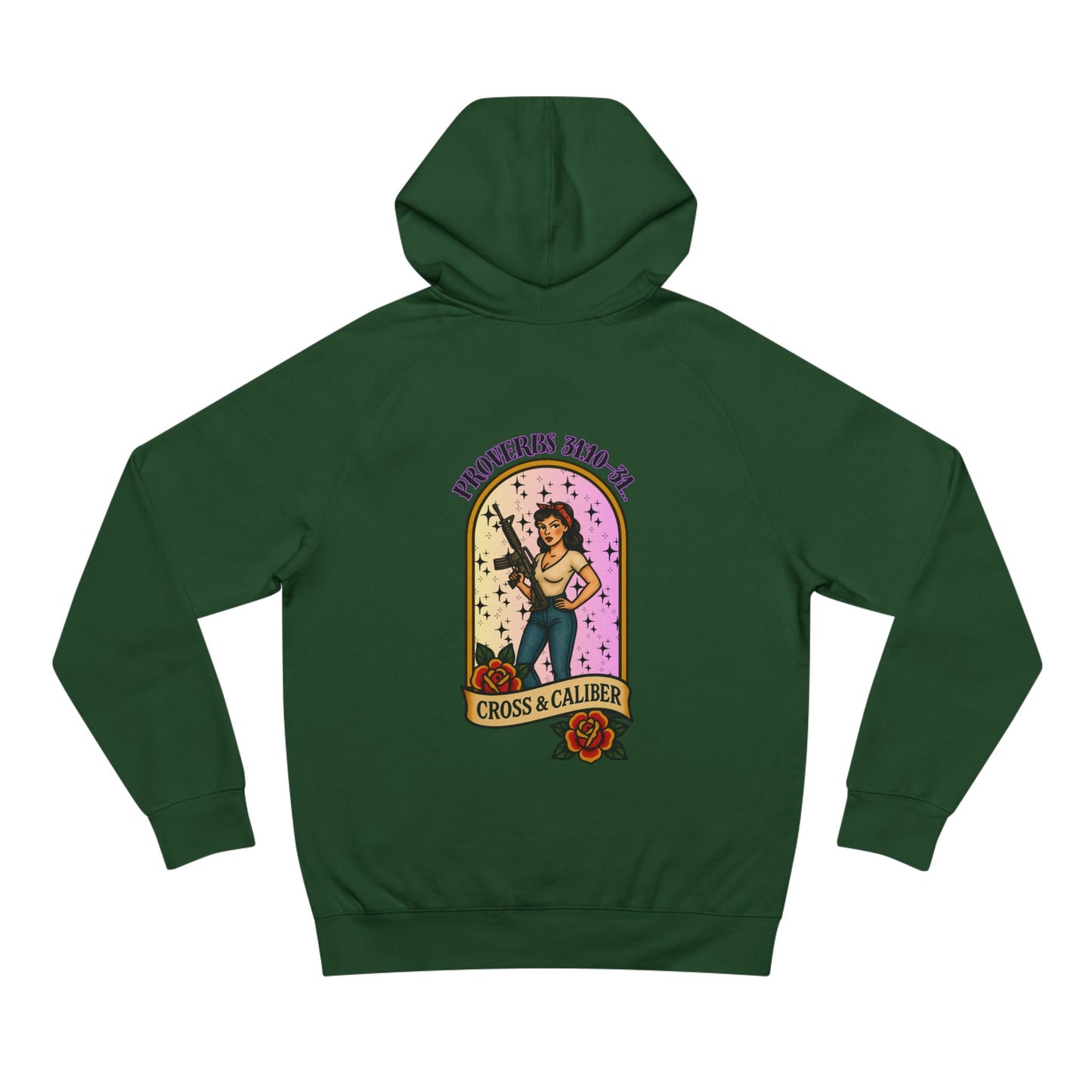 Unisex Supply Hoodie - Inspirational Proverbs 31:24 Design