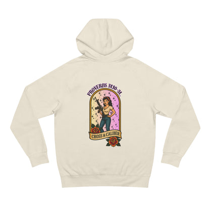 Unisex Supply Hoodie - Inspirational Proverbs 31:24 Design