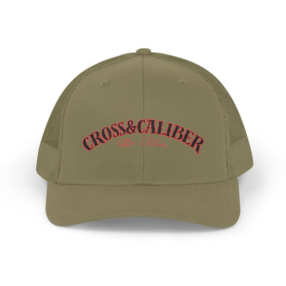 Embroidered Snapback Trucker Cap - Cool Casual Style for Outdoors