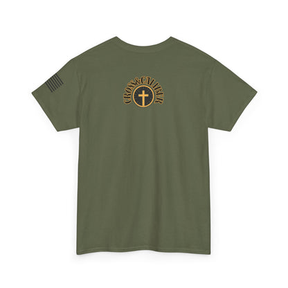 Freedom in Christ Unisex Heavy Cotton Tee - Faith-Based Graphic T-Shirt