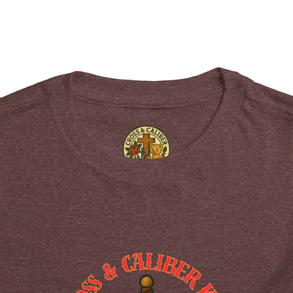 Cross & Caliber Kidz Toddler Tee - Strong & Kind Design