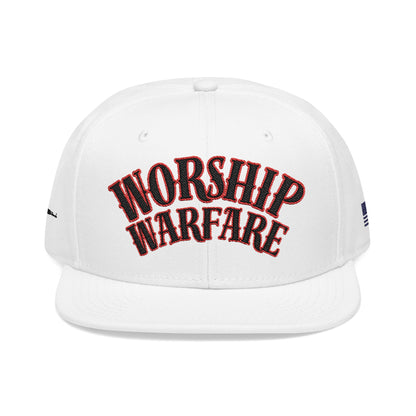 Worship Warfare Snapback Cap - Embroidered Hat for Faith & Style