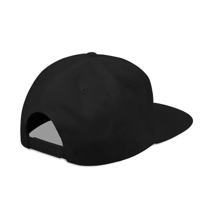 Embroidered Snapback Hat - Cross & Caliber Tattoo Edition